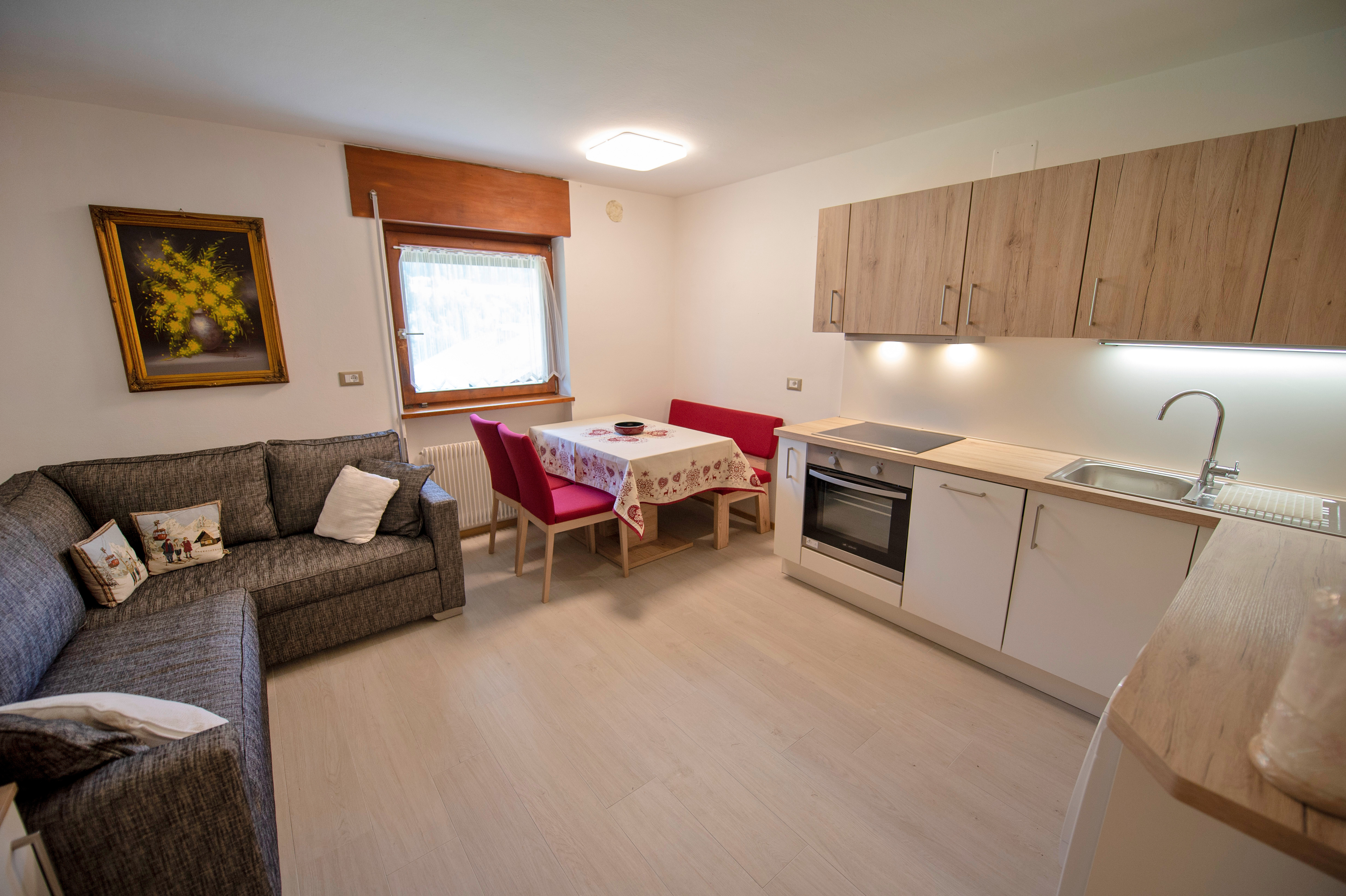 Ferienwohnung mit 2 Schlafzimmer und Garten – St. Ulrich, Gröden · 2 Schlafzimmer