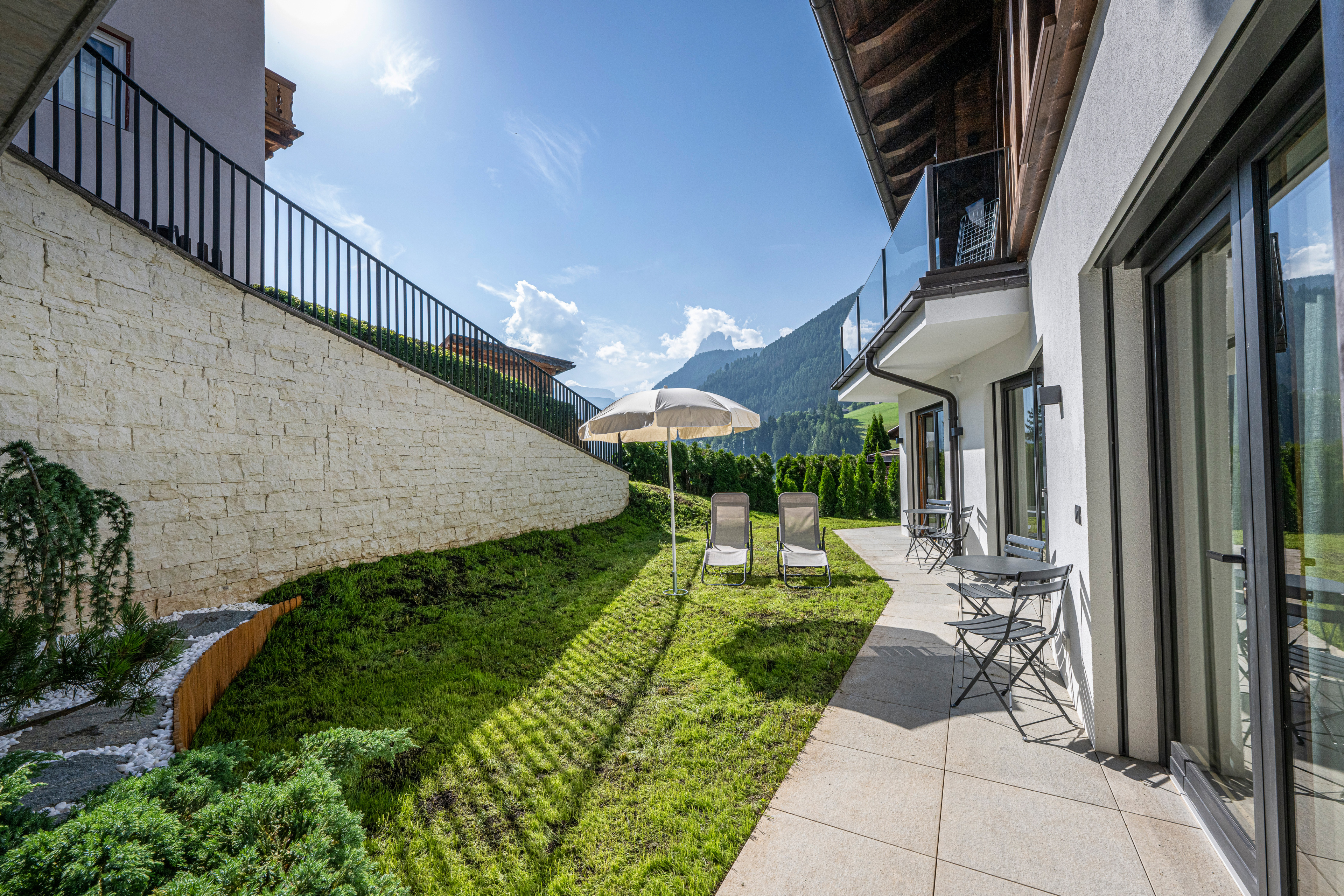 Ferienwohnung mit 3 Schlafzimmer und Garten – St. Ulrich, Gröden · 3 Schlafzimmer