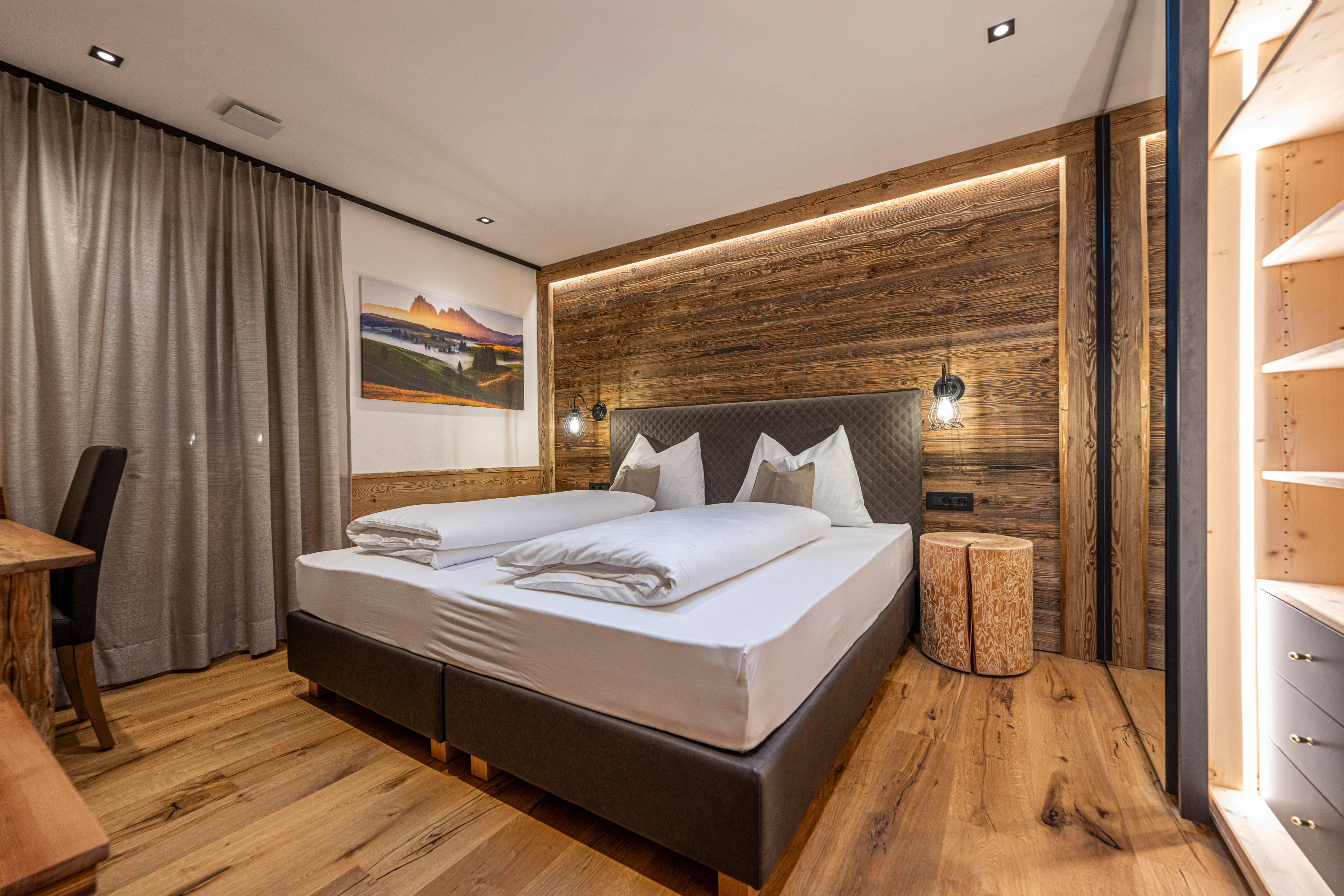 Ferienwohnung mit 3 Schlafzimmer und Garten – St. Ulrich, Gröden · 3 Schlafzimmer
