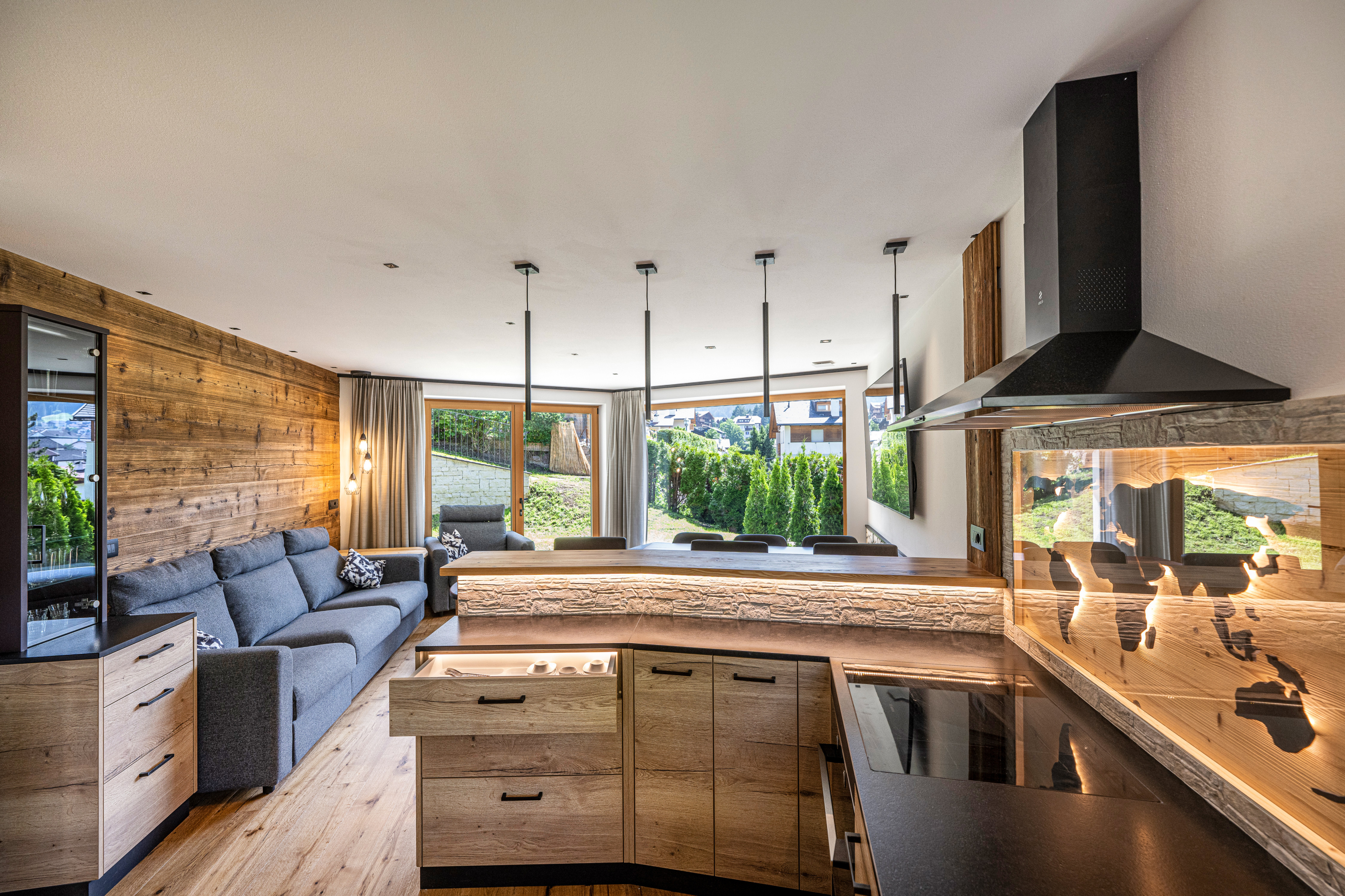 Ferienwohnung mit 3 Schlafzimmer und Garten – St. Ulrich, Gröden · 3 Schlafzimmer