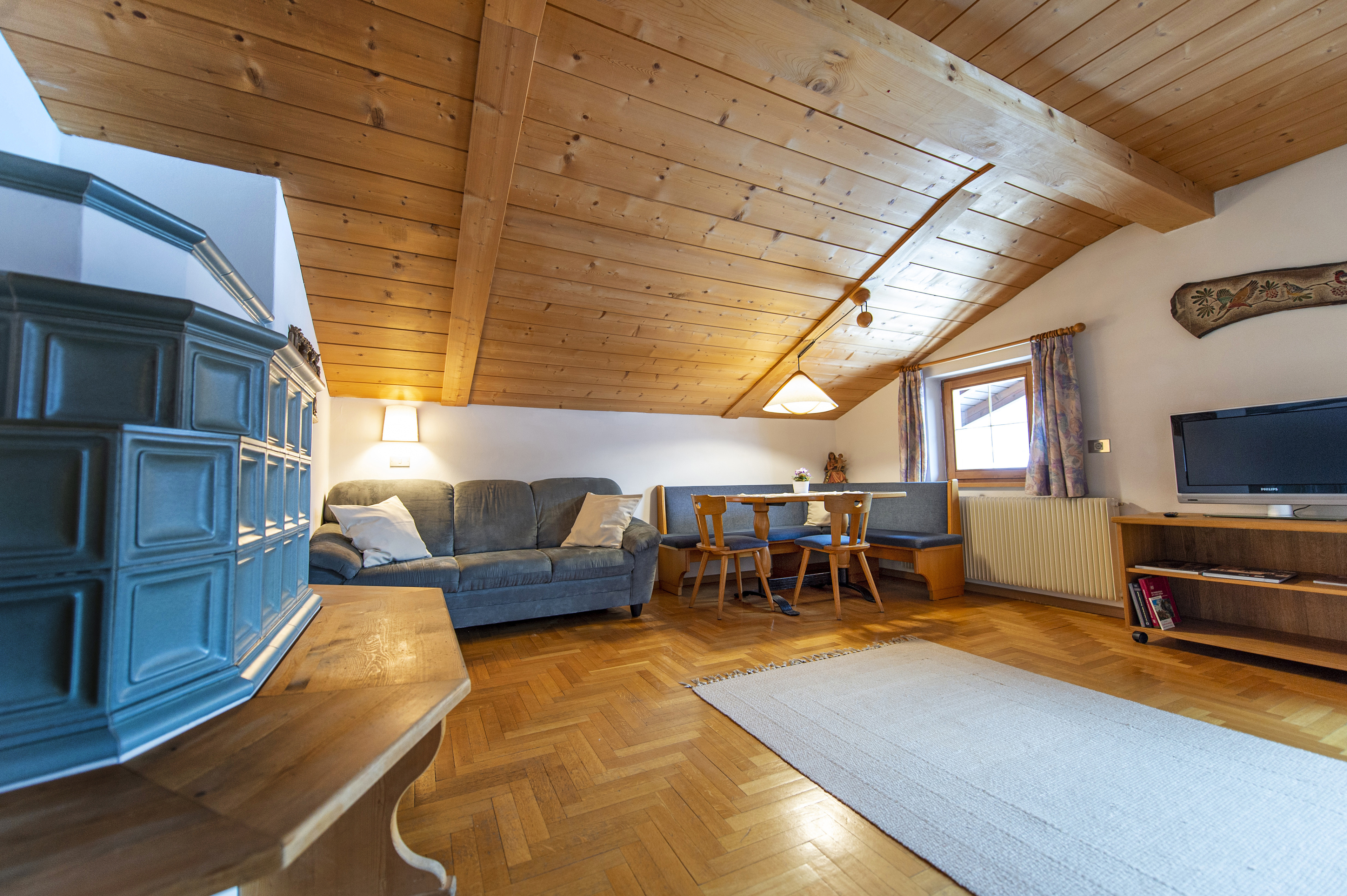 Ferienwohnung mit 3 Schlafzimmern und Panoramabalkon – St. Ulrich, Gröden · 3 Schlafzimmer