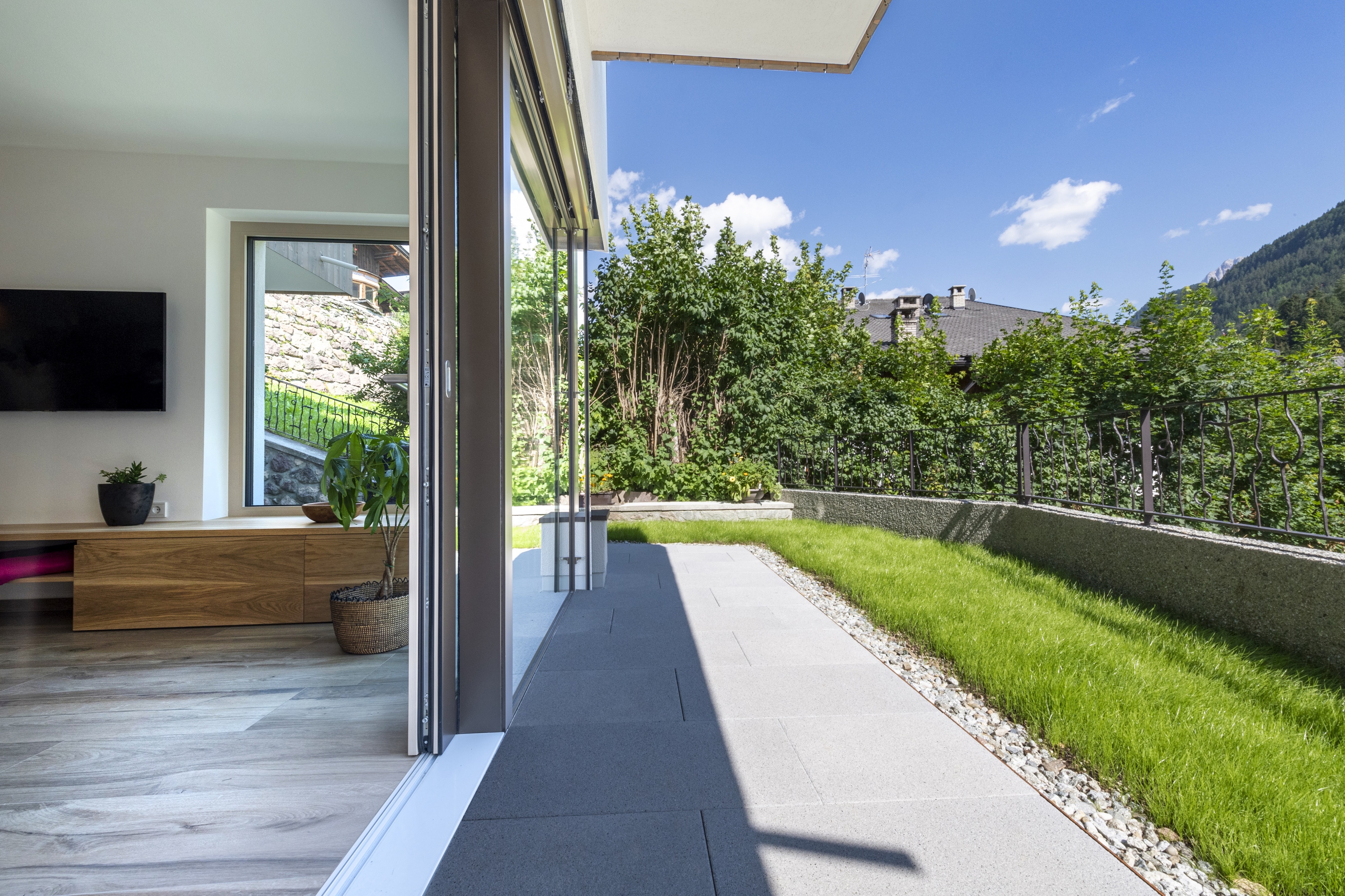 Ferienwohnung mit 3 Schlafzimmern und Terrasse – St. Ulrich, Gröden · 3 Schlafzimmer
