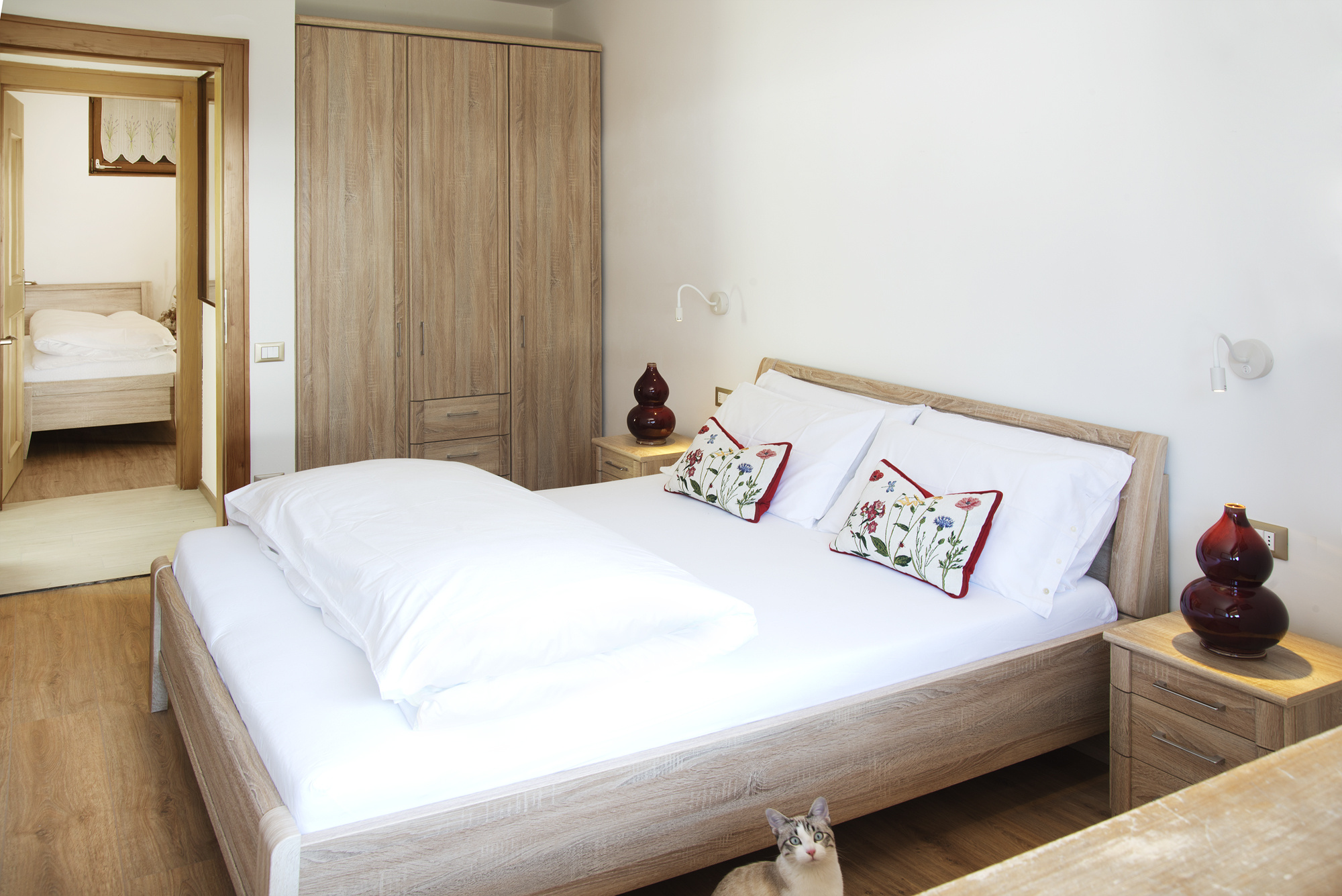Ferienwohnung mit 2 Schlafzimmer und Garten – St. Ulrich, Gröden · 2 Schlafzimmer