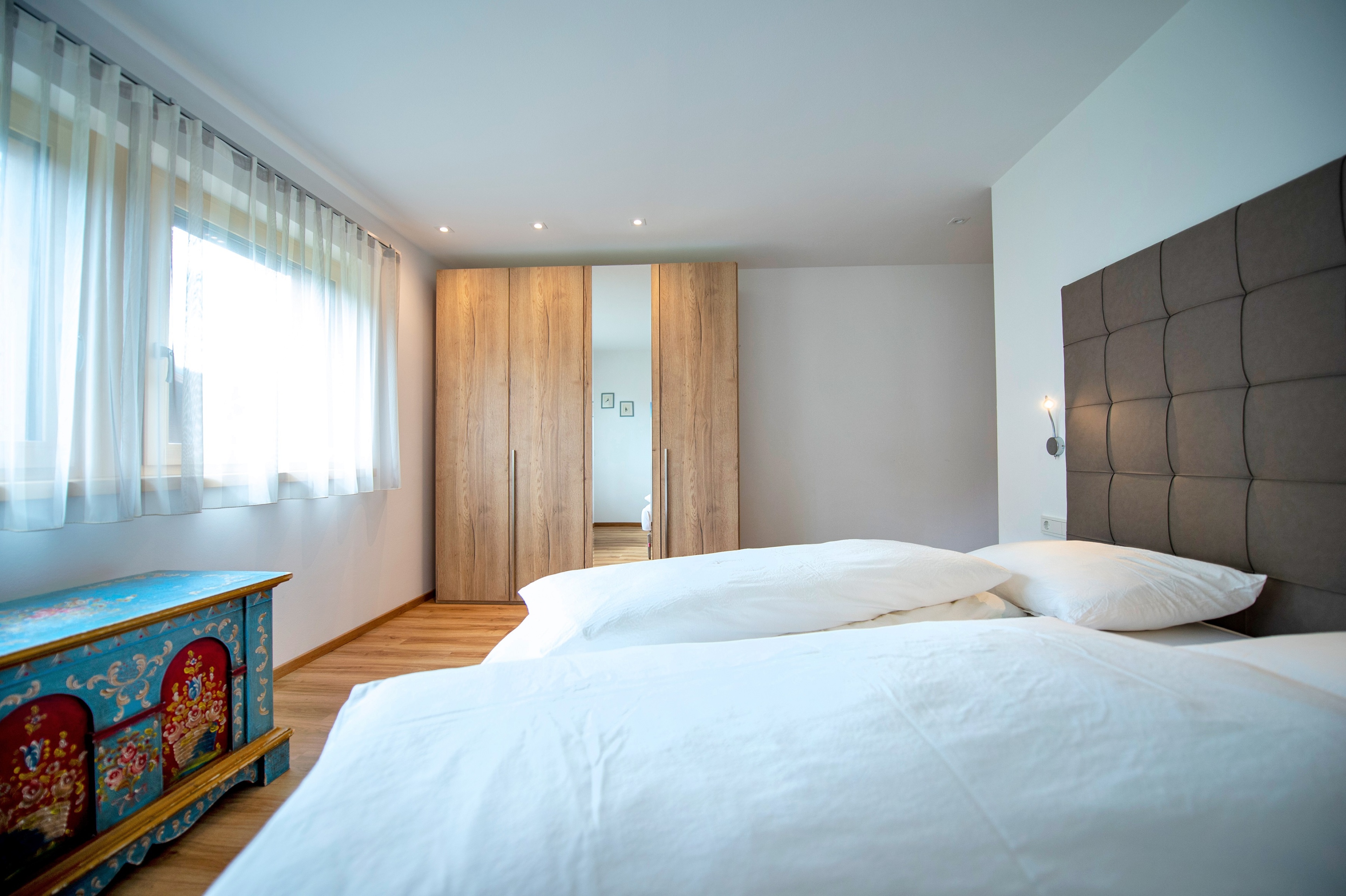 Ferienwohnung mit 2 Schlafzimmern und Garten – Wolkenstein, Gröden · 2 Schlafzimmer