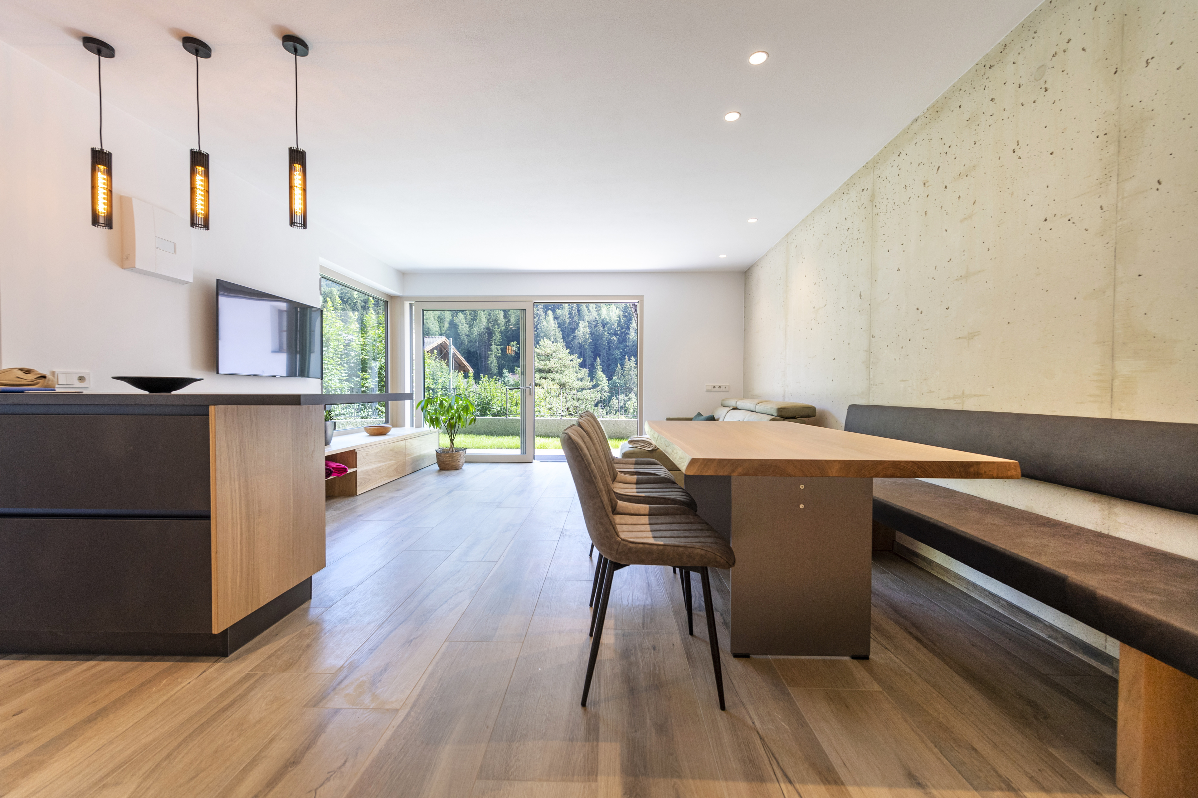 Ferienwohnung mit 3 Schlafzimmern und Terrasse – St. Ulrich, Gröden · 3 Schlafzimmer